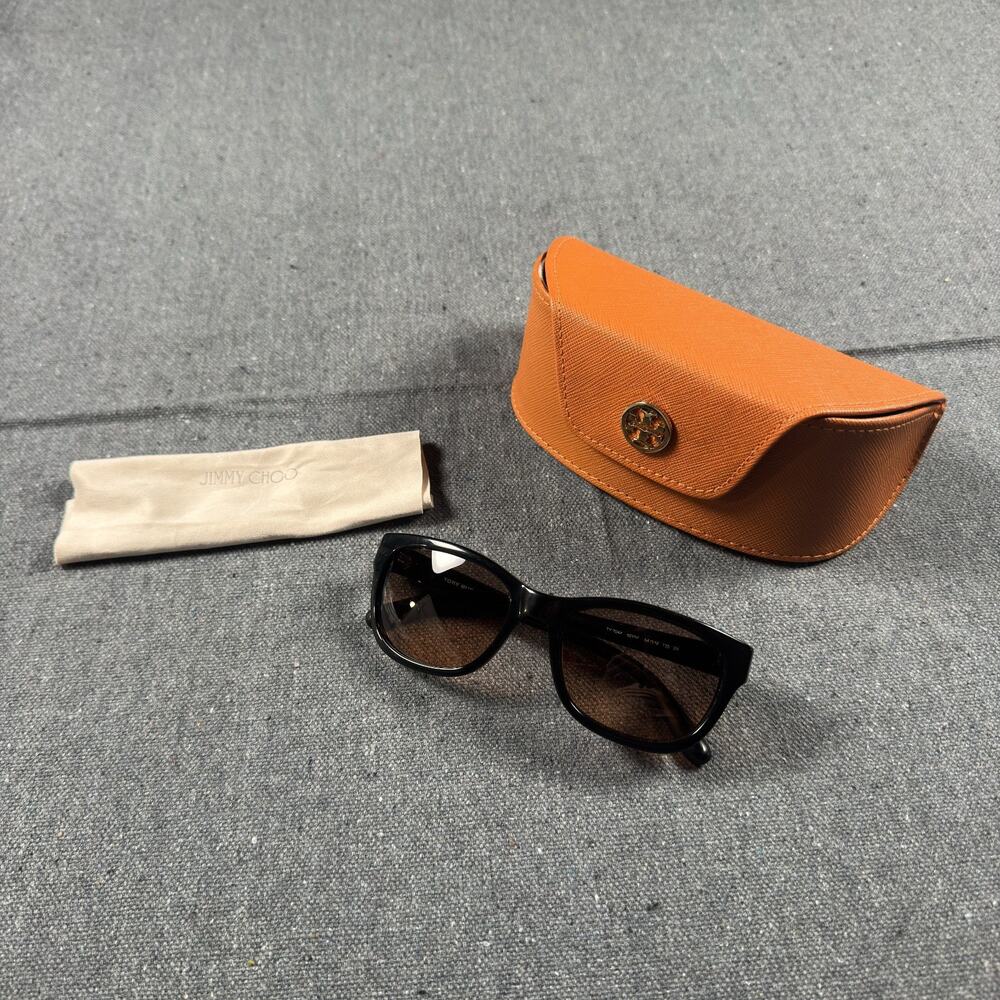 Tory Burch TY7044 501/45 Black Frame Brown Gradient Lenses Sunglasses 54-18-135